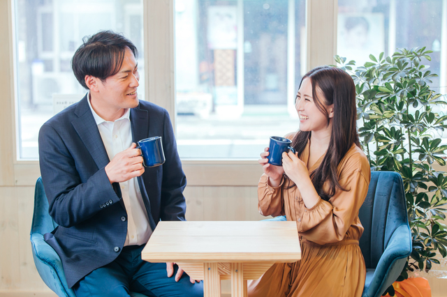 婚活中の男女