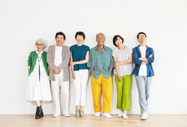 シニア・中高年の男女