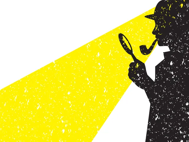 探偵のイラスト