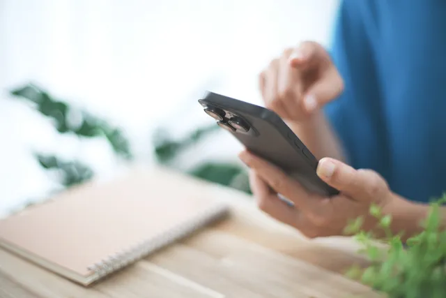 スマホでリサーチ