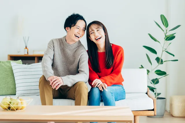 仲の良いカップル