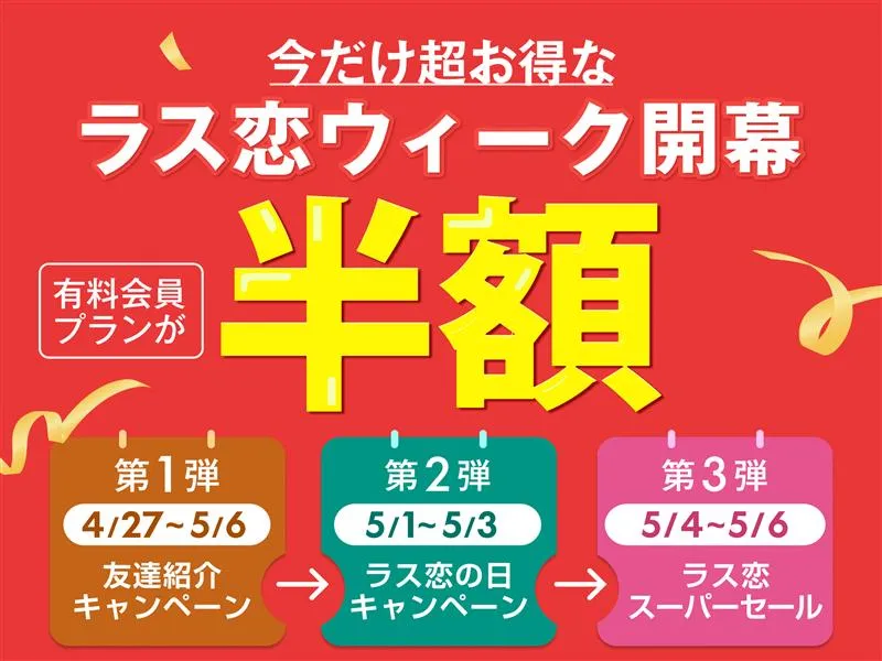 ラス恋のキャンペーン情報