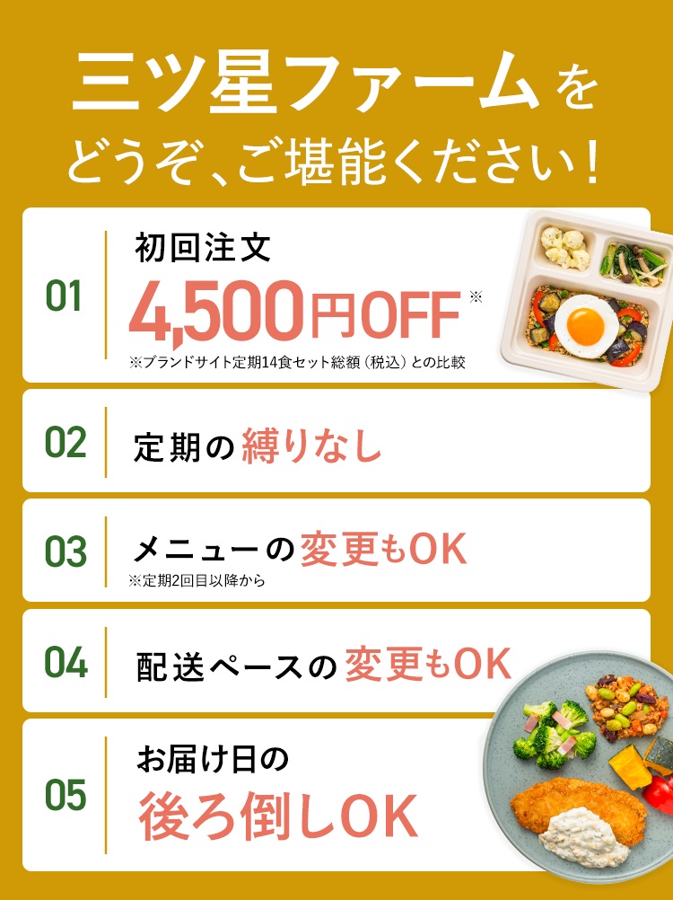 三ツ星ファームキャンペーン