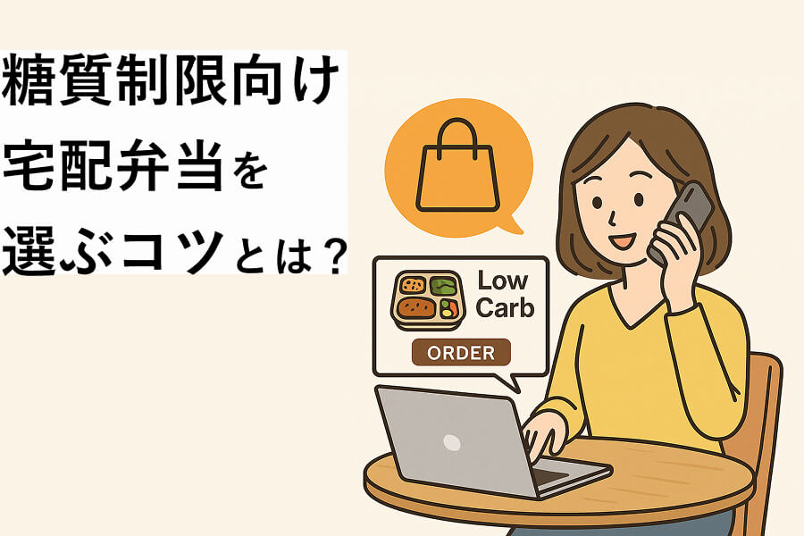 糖質制限向けの宅配弁当を選ぶコツ