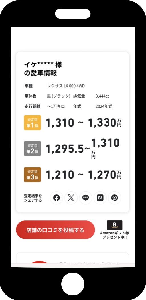 車 一括査定 検証 体験談
