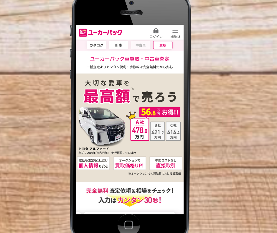 ユーカーパック おすすめ オークション 中古車 代行