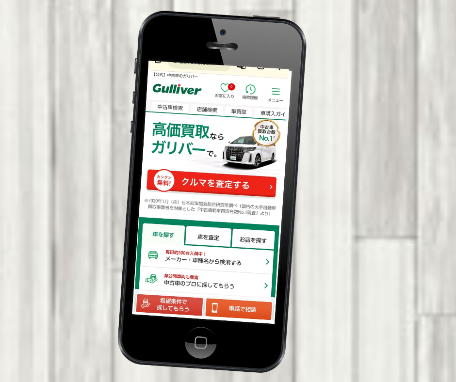 ガリバー 徳島県 車買取店