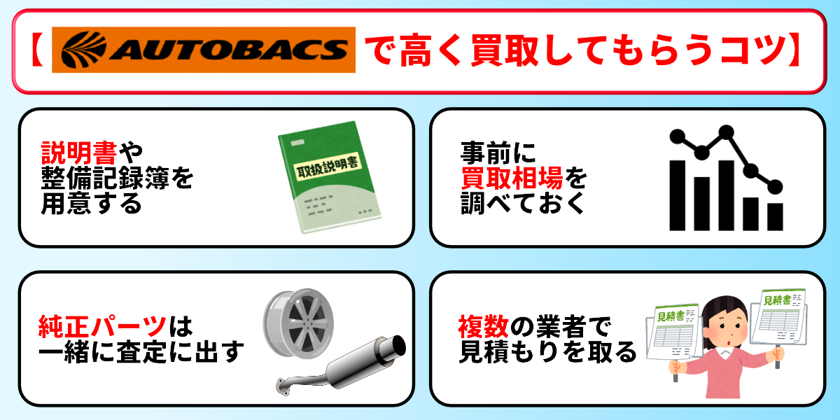 オートバックス 車買取 評判 高く売る
