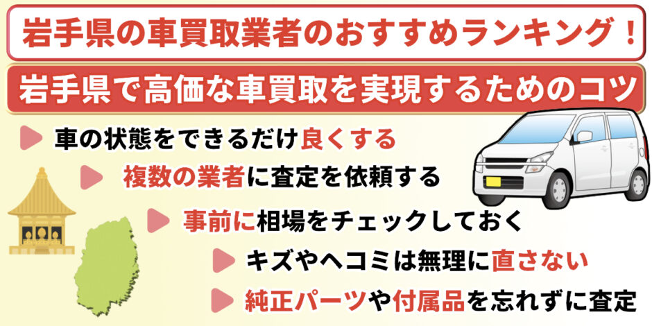 岩手県 車買取 おすすめ
