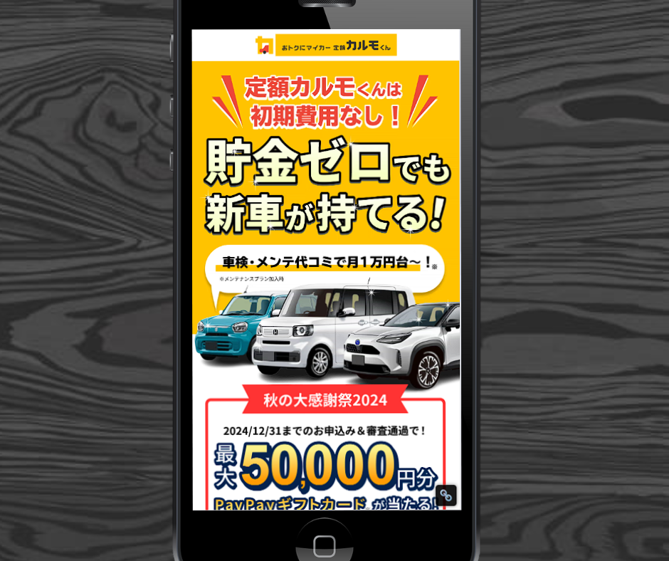 カーリース 岐阜 おすすめ 定額カルモくん