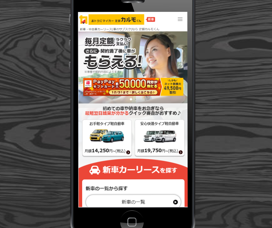 カーリース 盛岡 おすすめ 定額カルモくん
