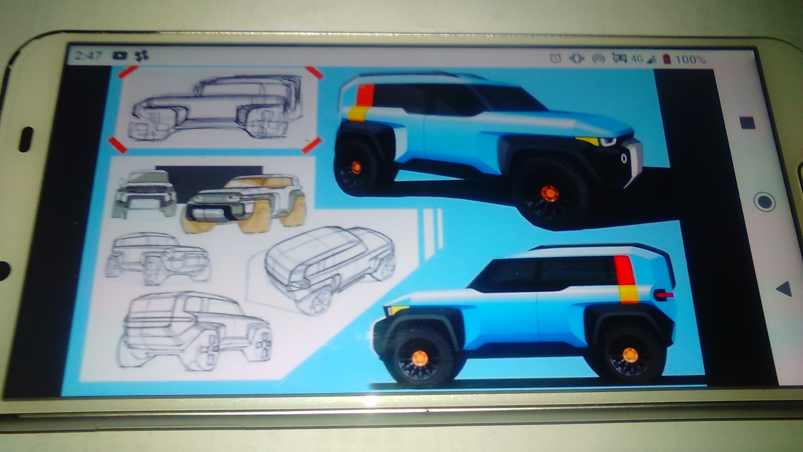 トヨタfjクルーザー 新型 特許画像