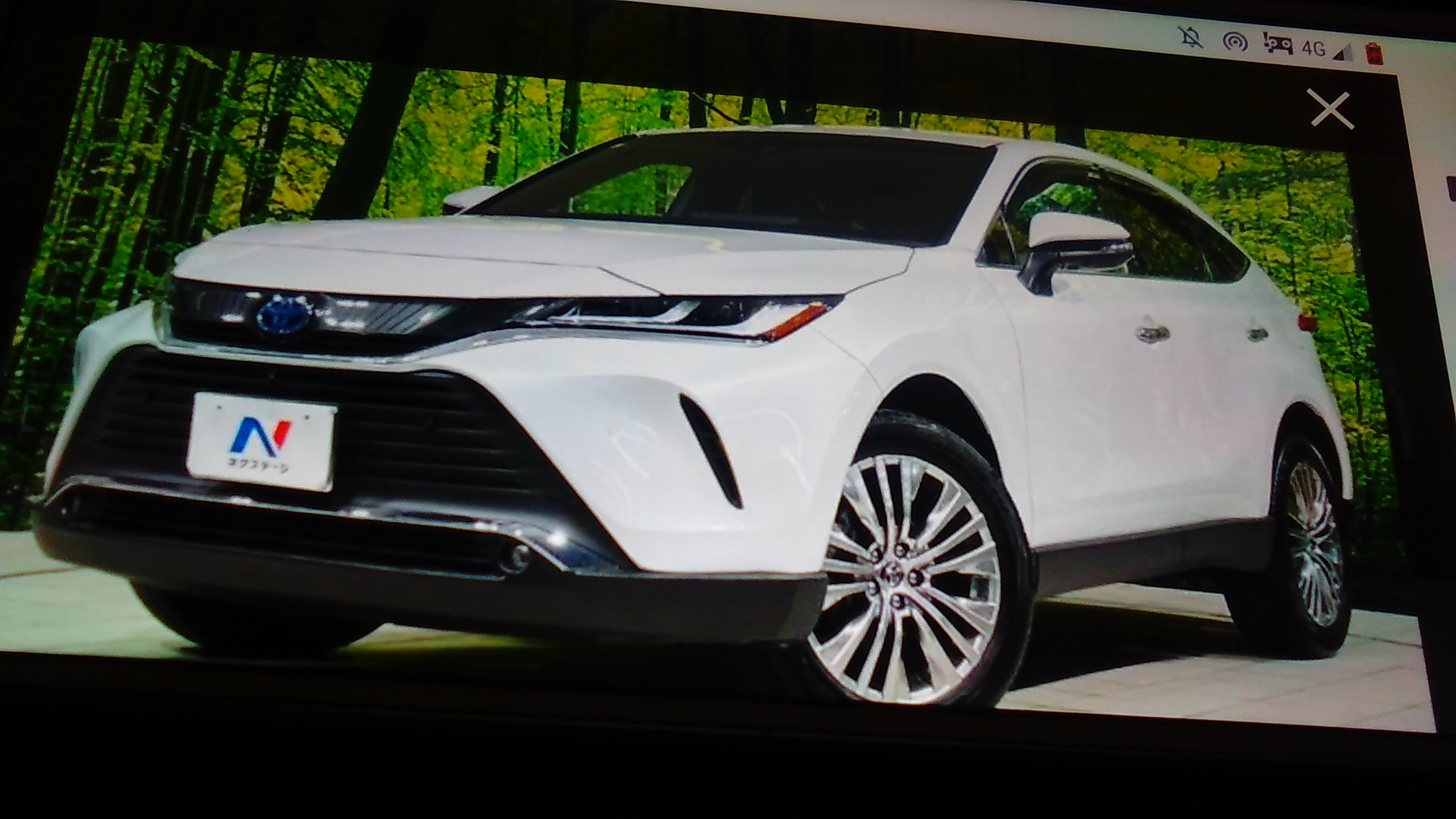 新型ハリアー かっこよすぎ G 外装