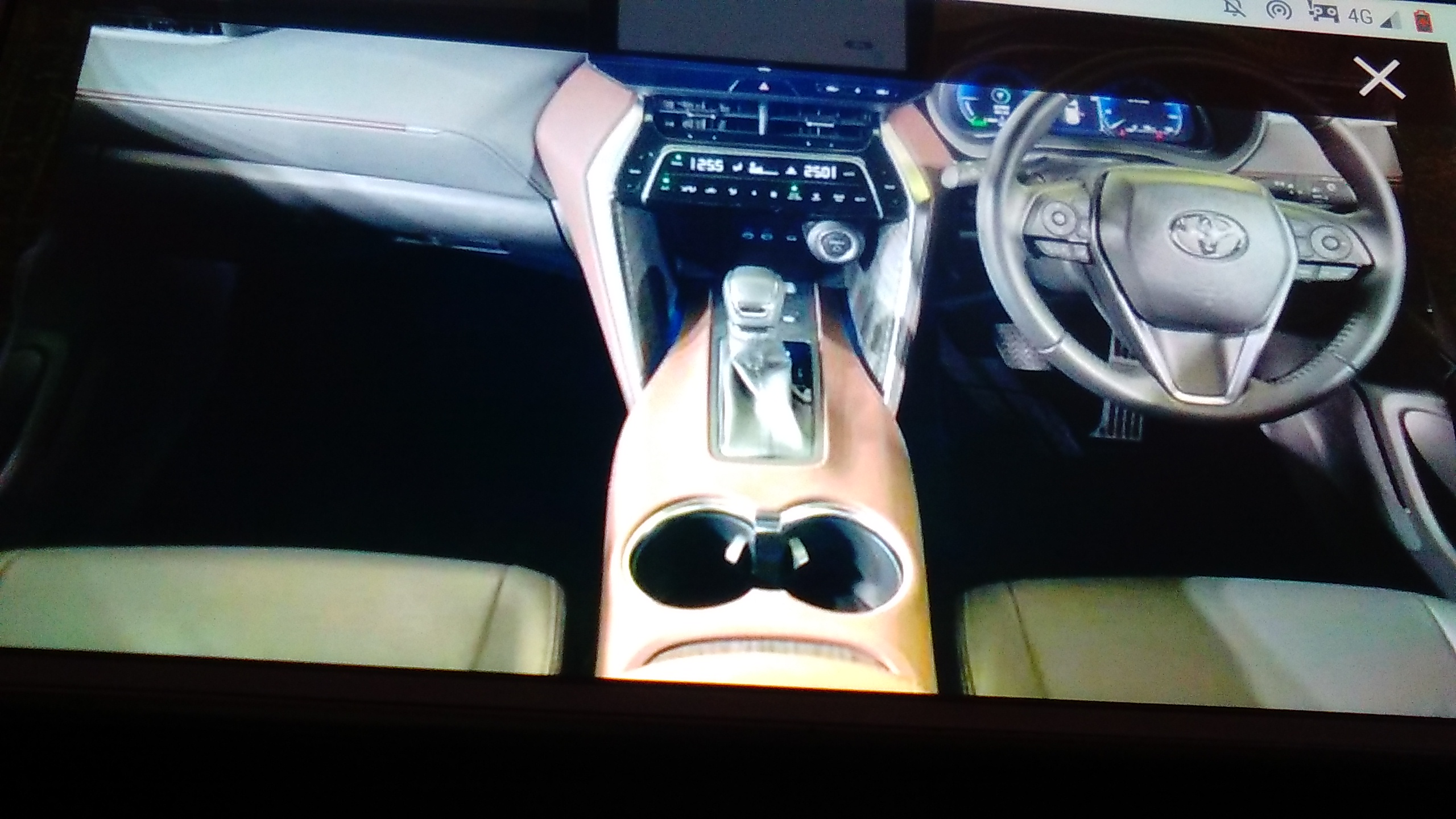 新型ハリアー かっこよすぎ G 内装