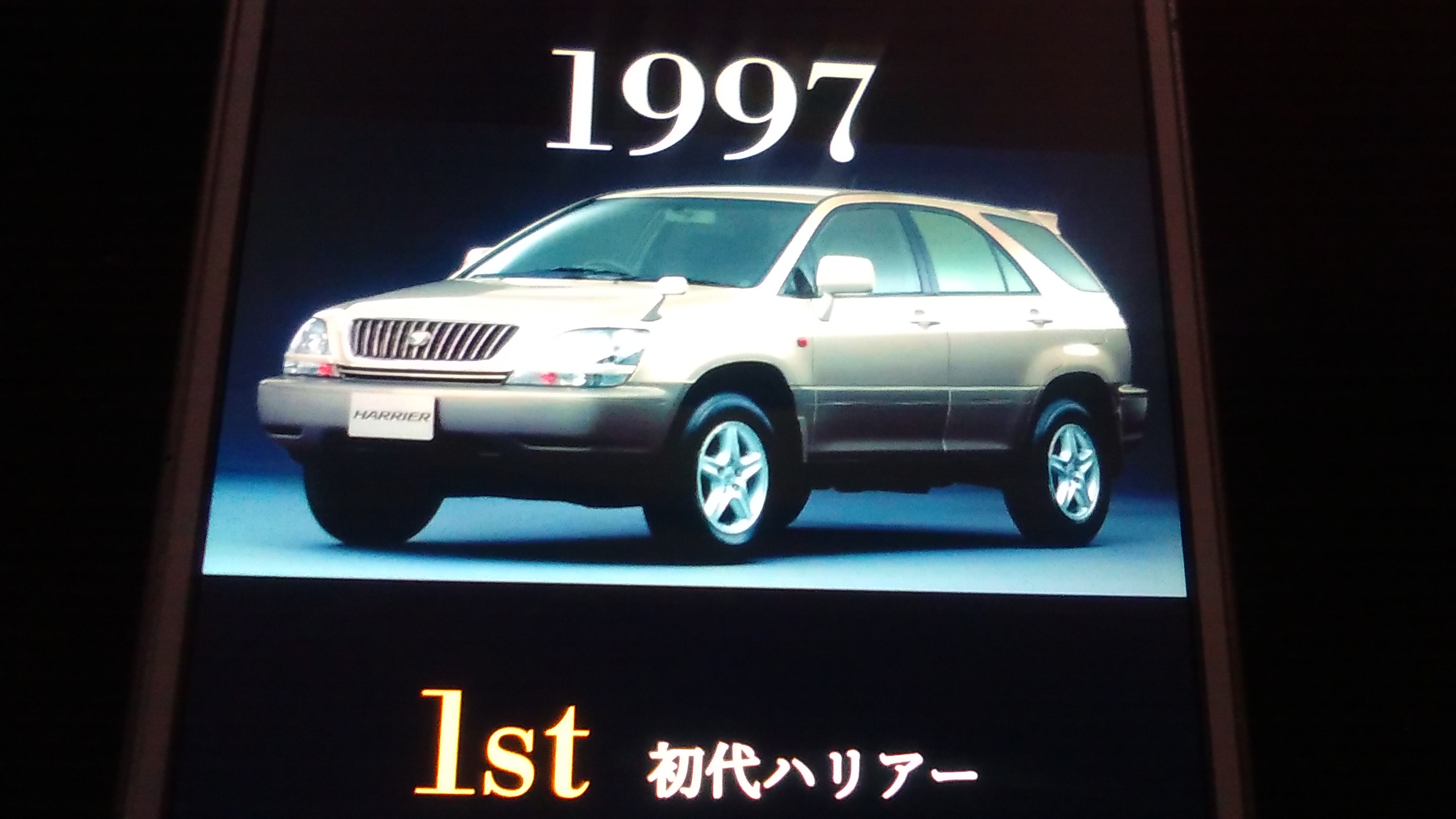 ハリアー 1代目 10系