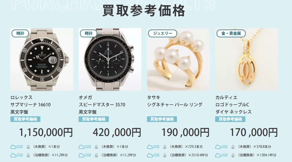 なんぼや 買取価格 出張買取