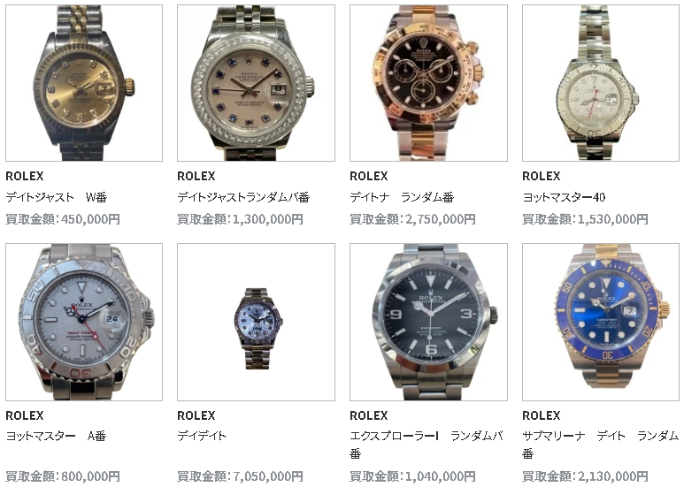 ブランドオフ ロレックス 買取価格