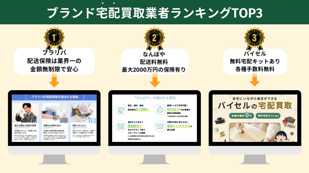 ブランド買取 宅配買取 おすすめ
