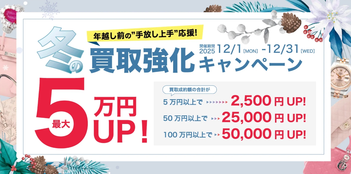 ブランドオフ12月キャンペーン