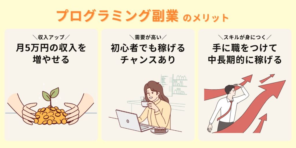 プログラミングのメリット