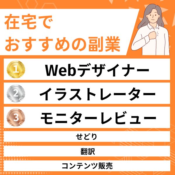 在宅でおすすめの稼げる副業