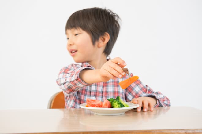 野菜嫌いなお子さんのイメージ