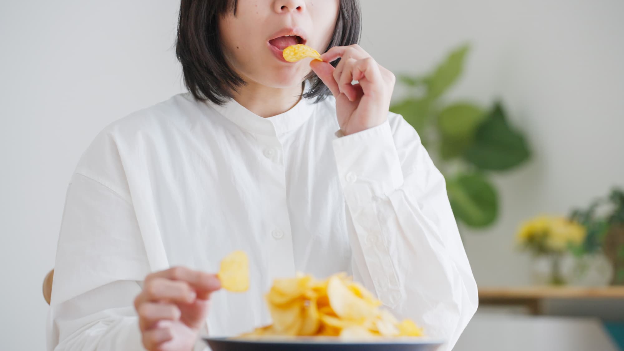 間食でリバウンド