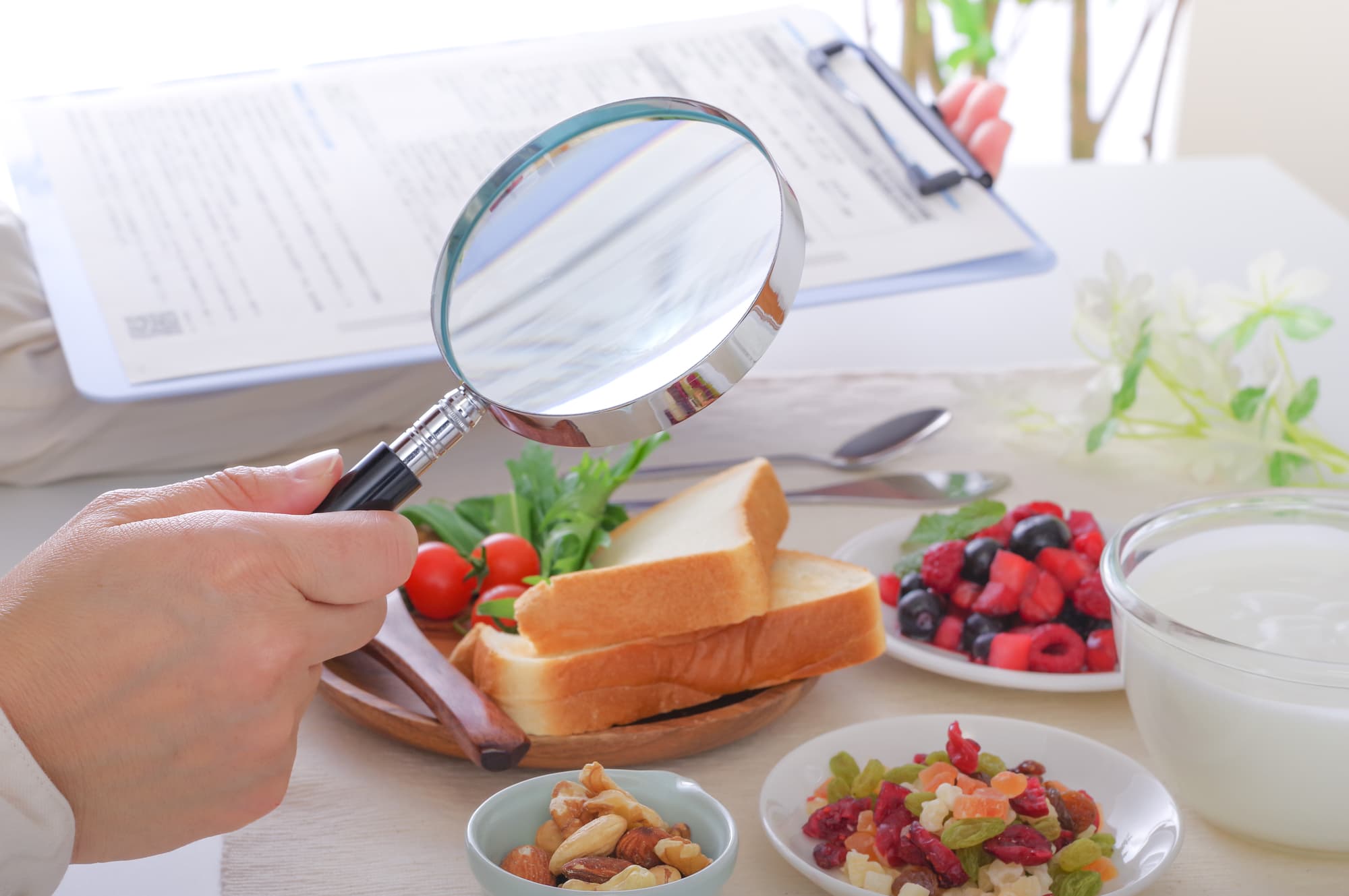 食品成分の調査